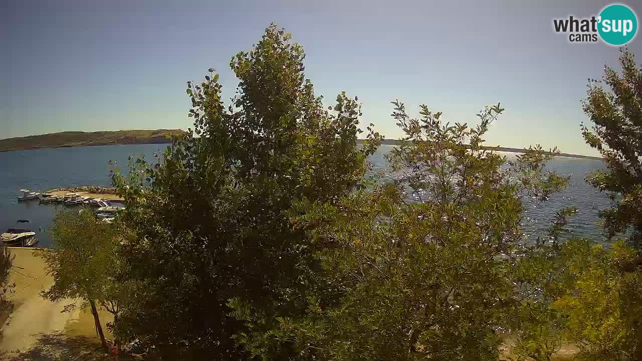 Camping Odmoree webcam Ražanac – Dalmatia