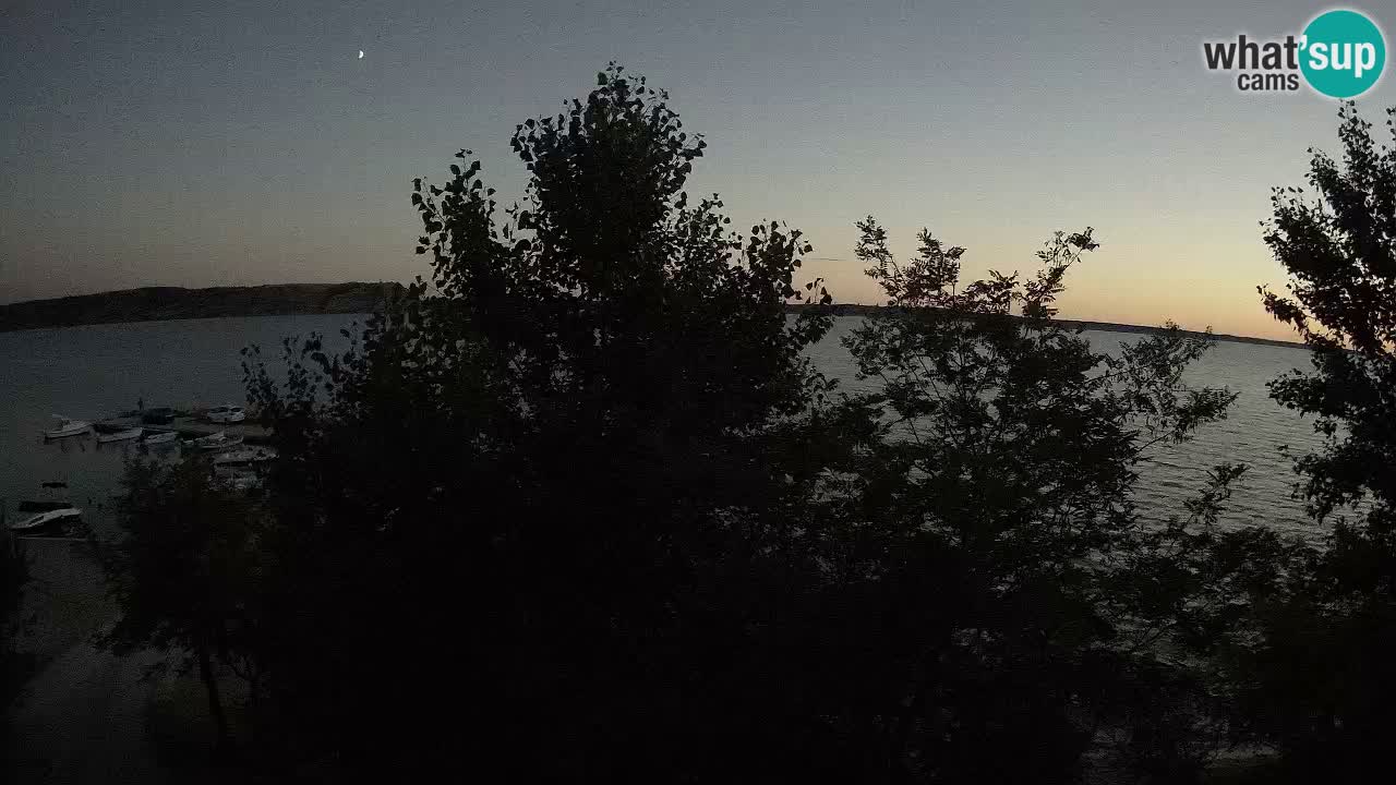 Camping Odmoree live webcam Ražanac – Dalmatien