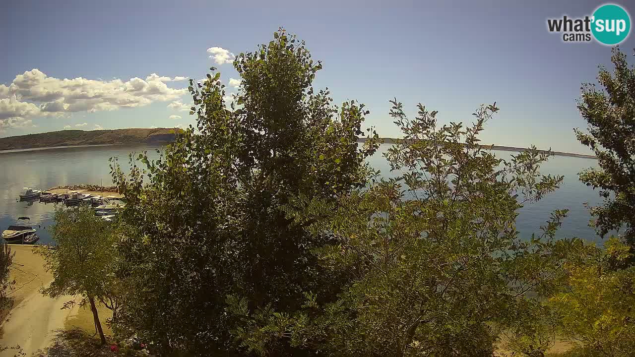 Camping Odmoree live cam Ražanac – Dalmatie