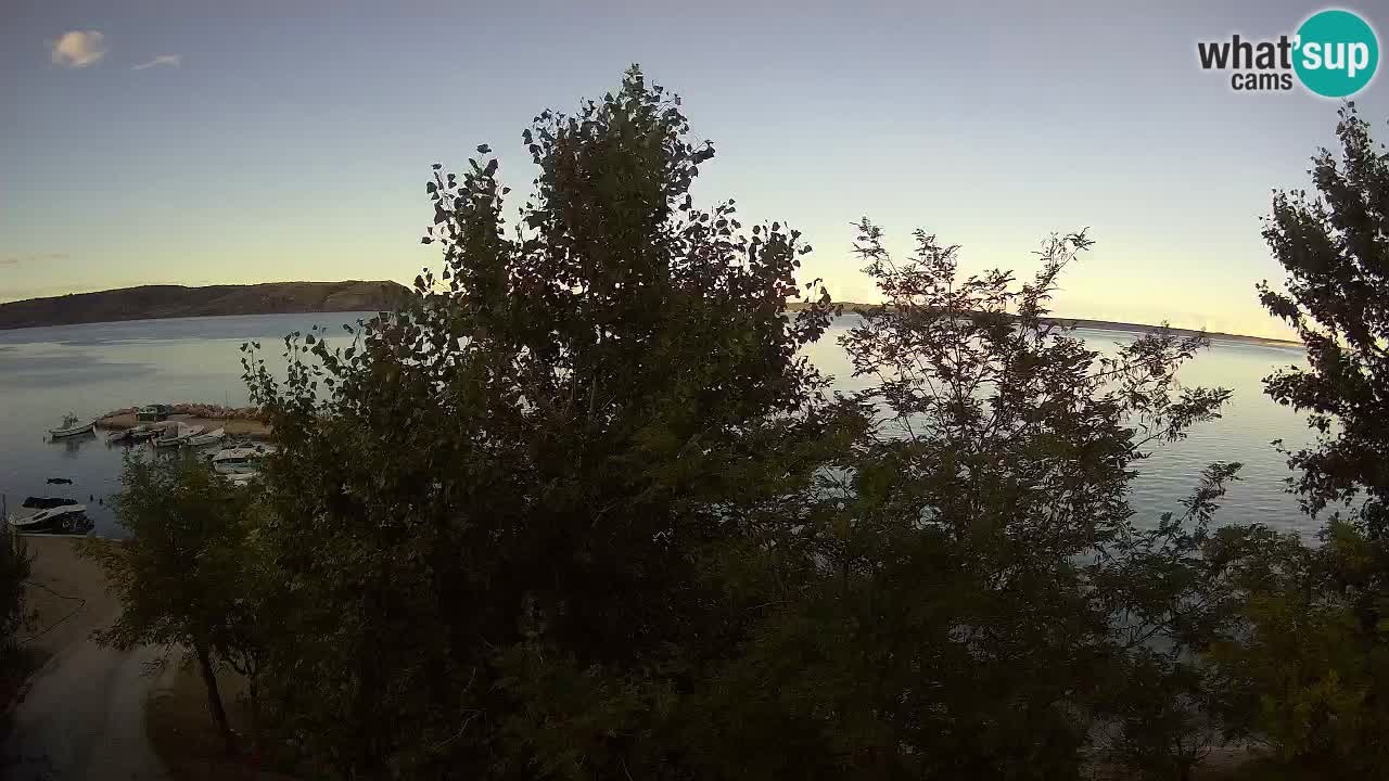 Camping Odmoree web kamera Ražanac – Dalmacija