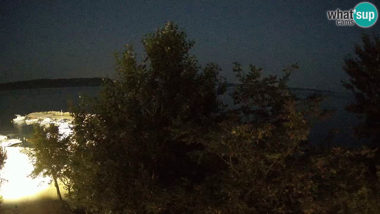 Camping Odmoree live webcam Ražanac – Dalmatien
