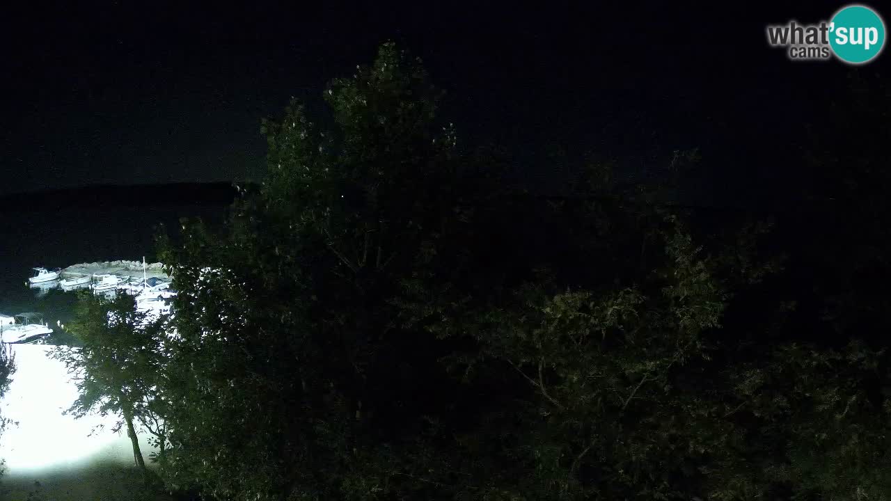 Camping Odmoree live cam Ražanac – Dalmatie