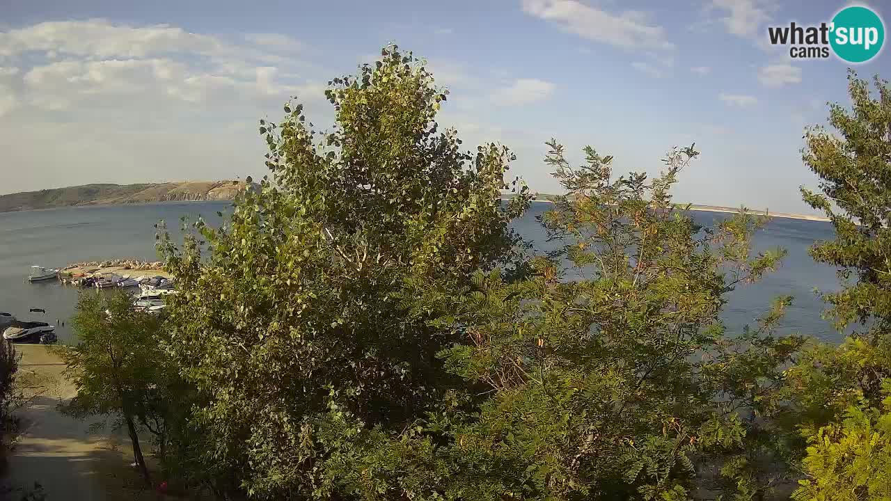 Camping Odmoree web kamera Ražanac – Dalmacija