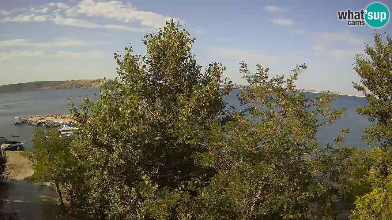 Camping Odmoree web kamera Ražanac – Dalmacija
