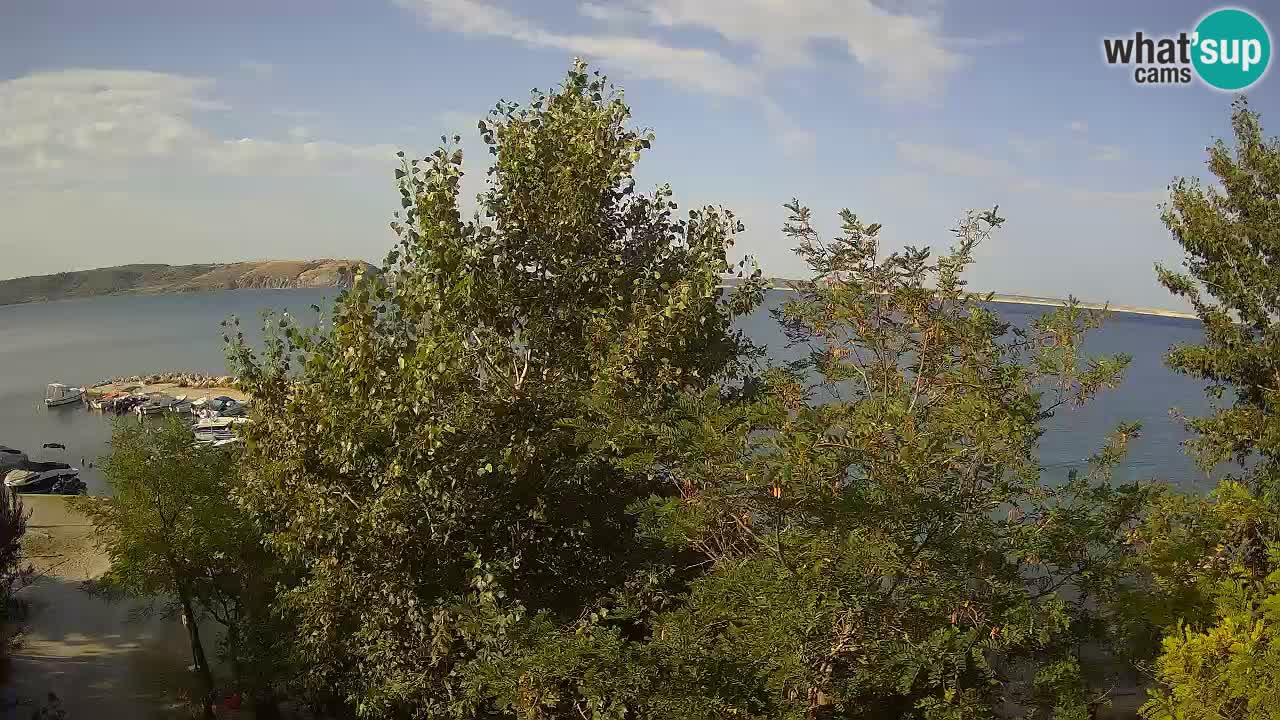 Camping Odmoree web kamera Ražanac – Dalmacija