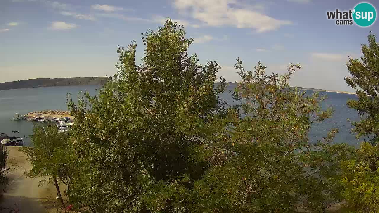Camping Odmoree live webcam Ražanac – Dalmatien