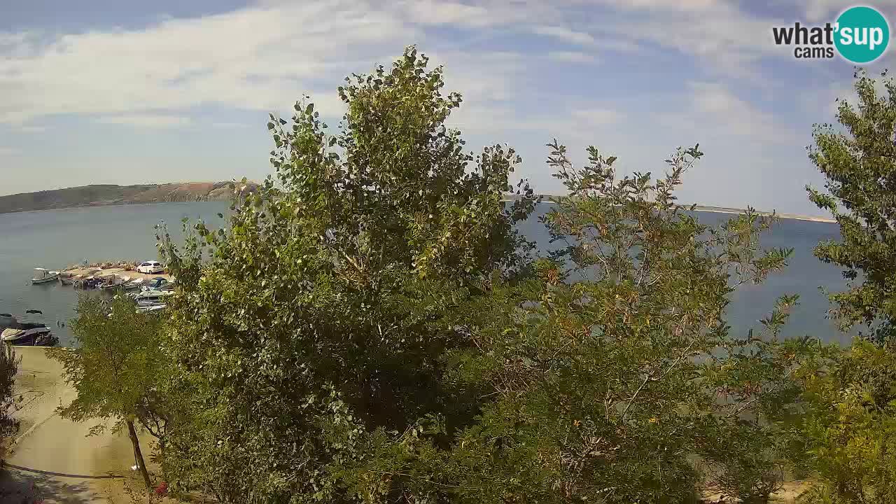 Camping Odmoree live webcam Ražanac – Dalmatien
