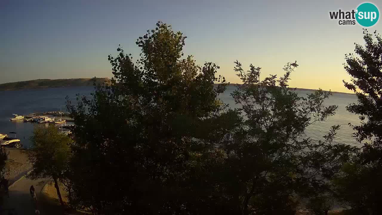 Camping Odmoree web kamera Ražanac – Dalmacija