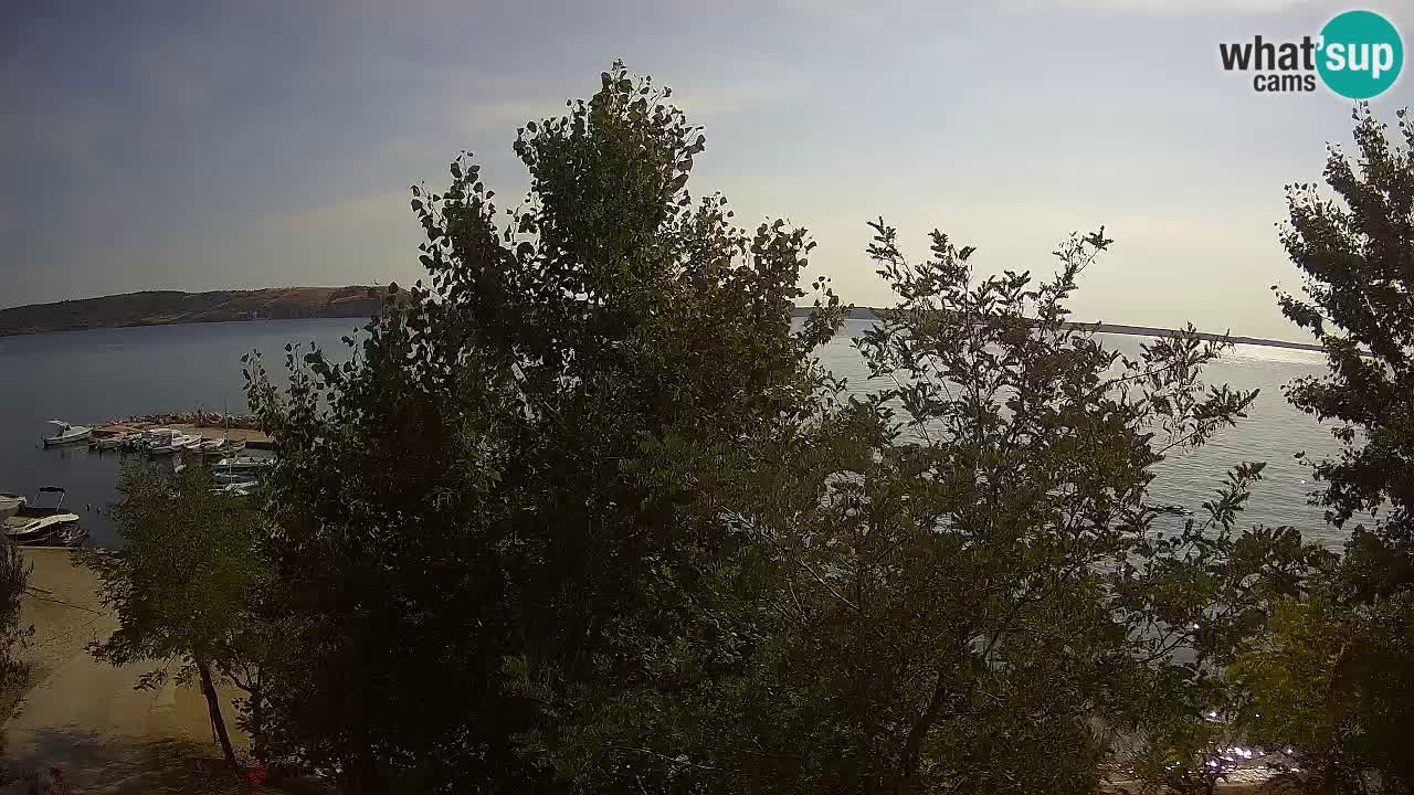 Camping Odmoree webcam Ražanac – Dalmatia