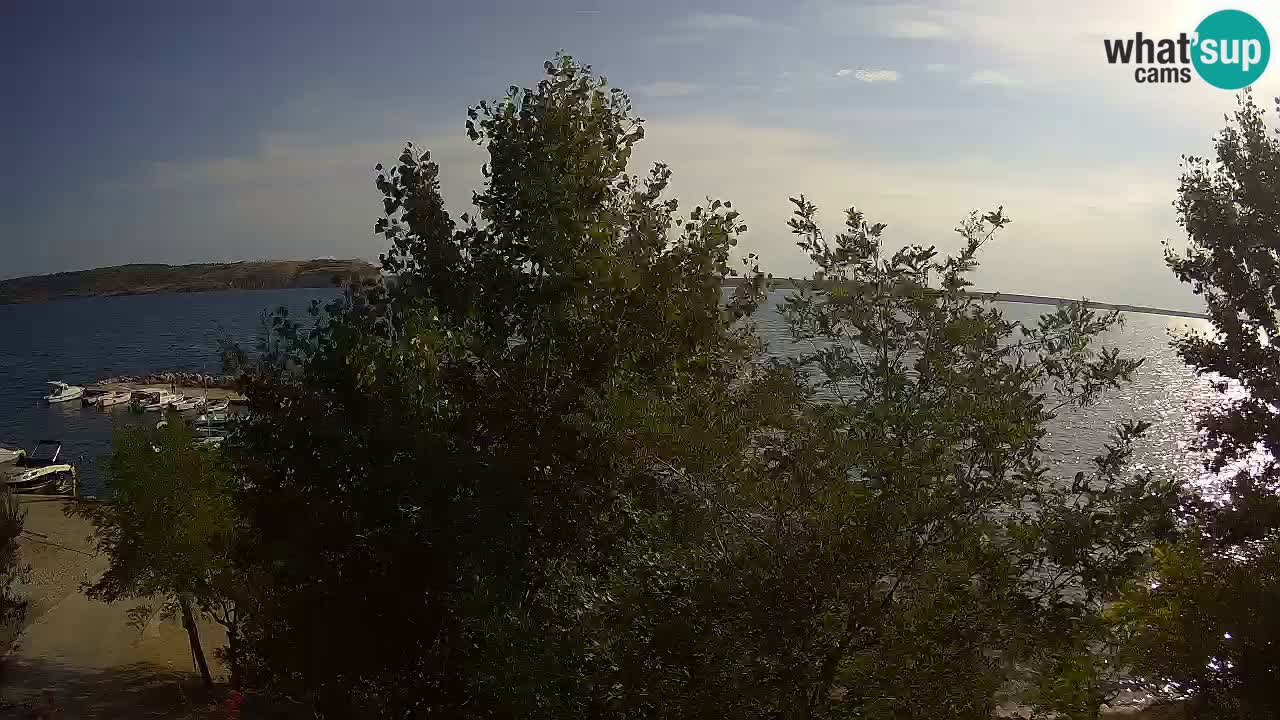 Camping Odmoree live webcam Ražanac – Dalmatien