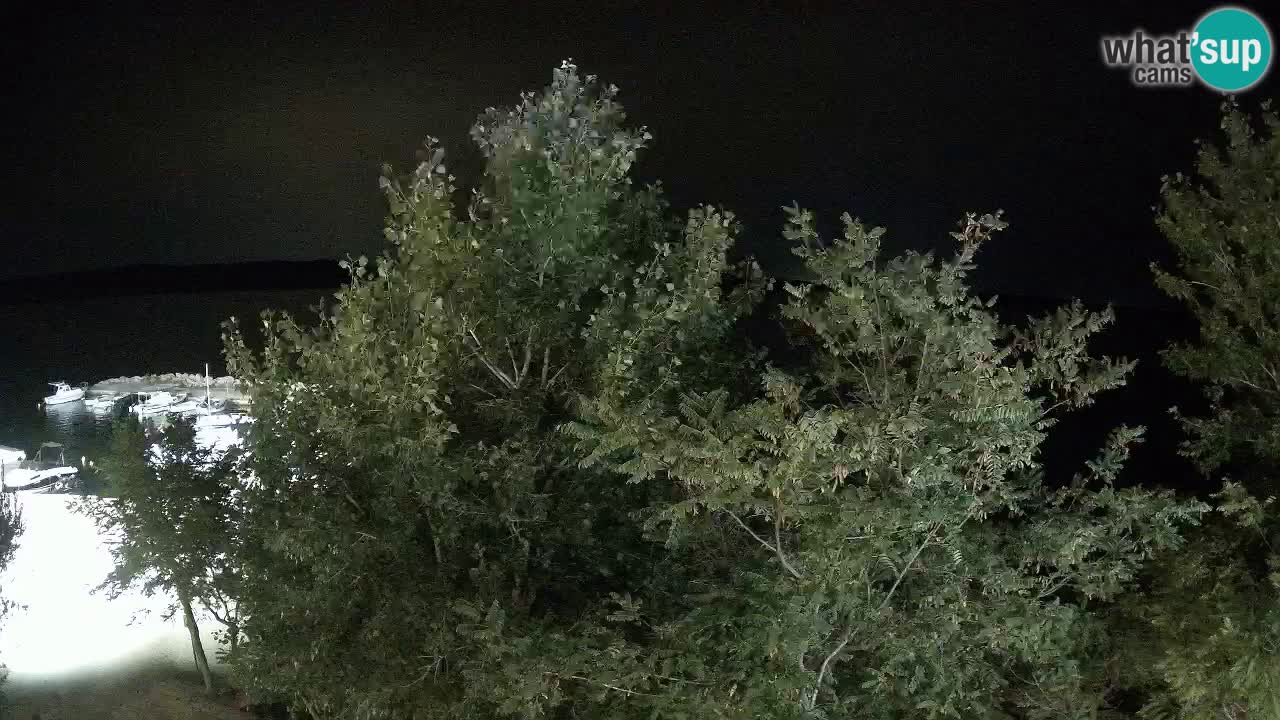 Camping Odmoree camera en vivo Ražanac – Dalmacia