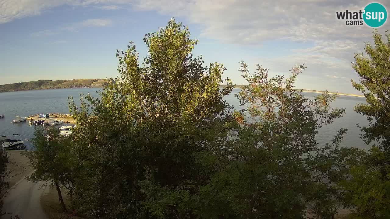 Camping Odmoree web kamera Ražanac – Dalmacija