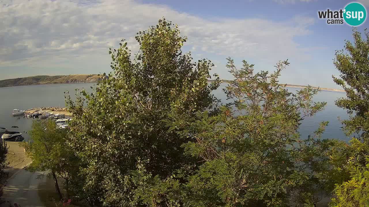 Camping Odmoree web kamera Ražanac – Dalmacija