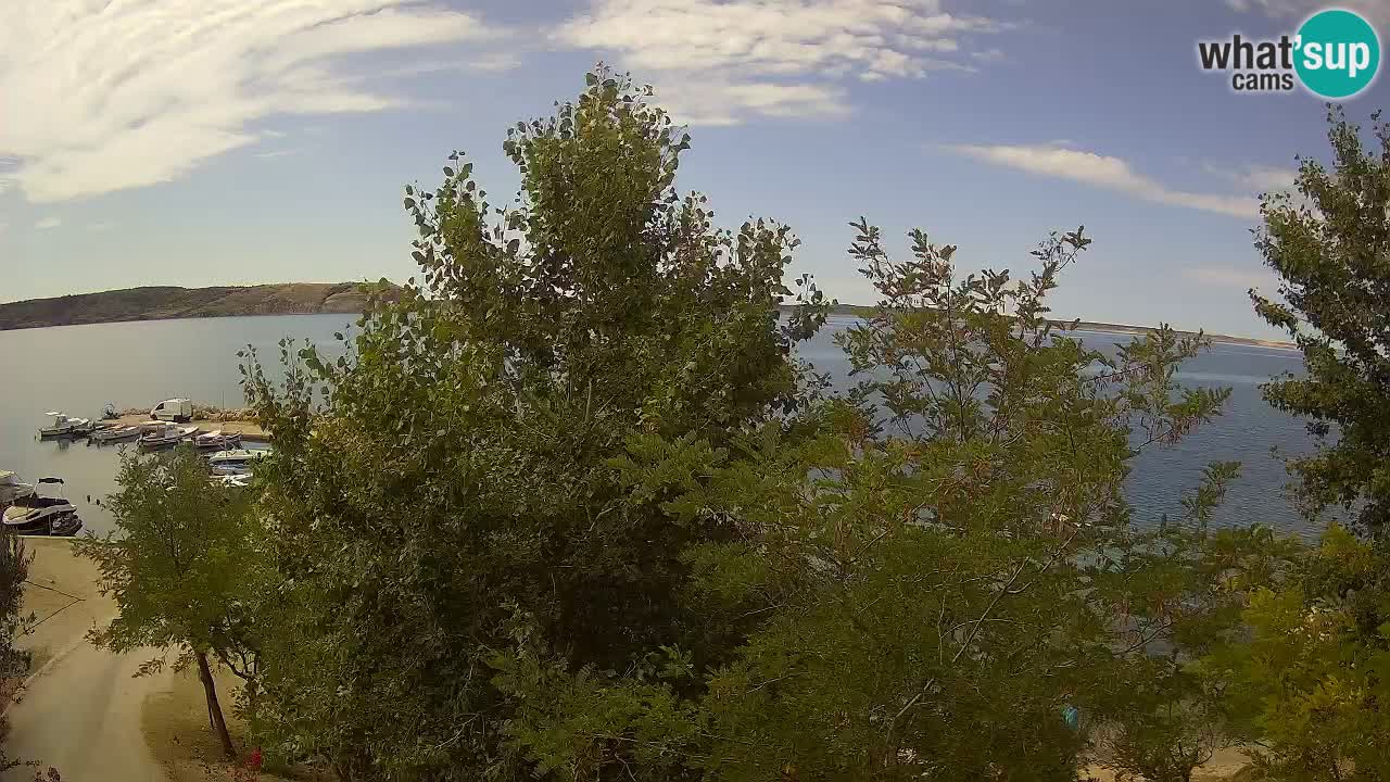 Camping Odmoree live webcam Ražanac – Dalmatien
