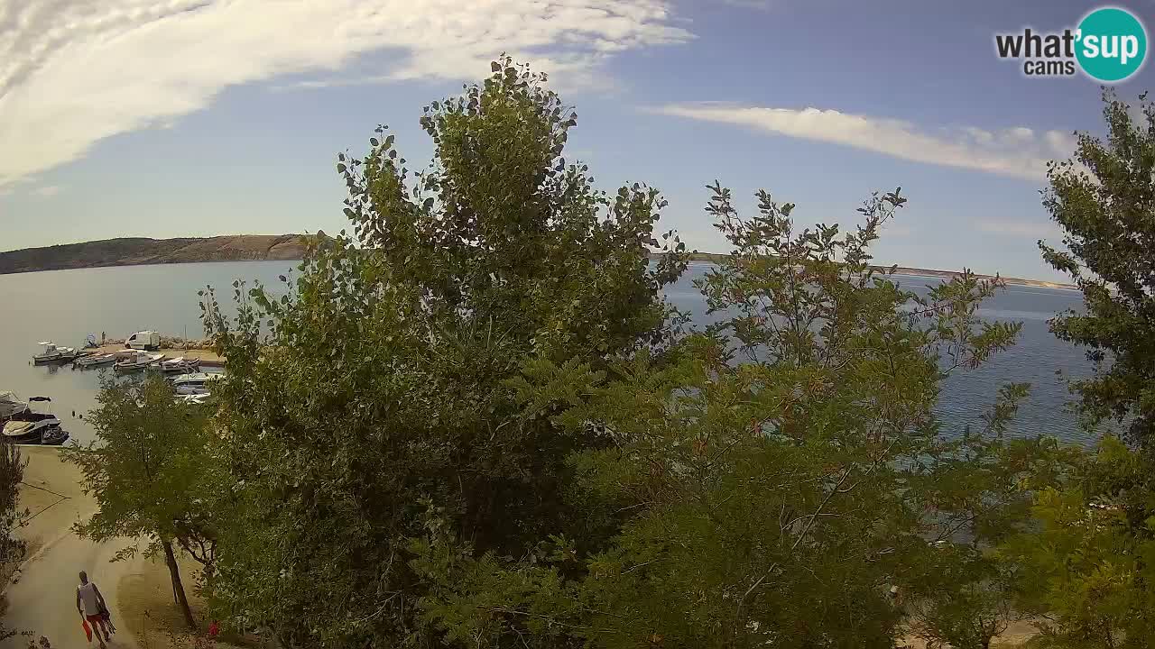 Camping Odmoree webcam Ražanac – Dalmatia