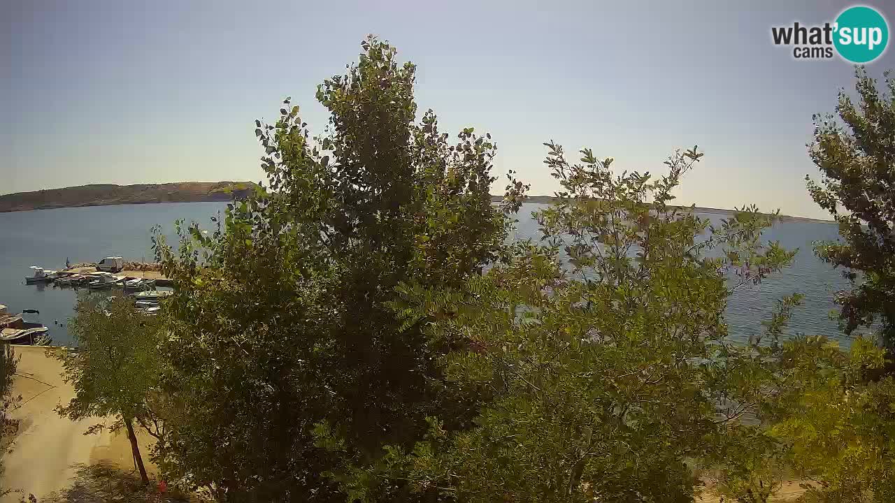 Camping Odmoree live cam Ražanac – Dalmatie