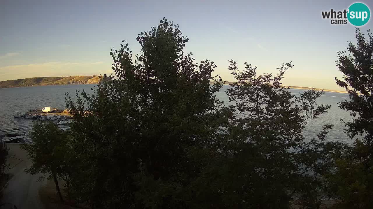 Camping Odmoree web kamera Ražanac – Dalmacija