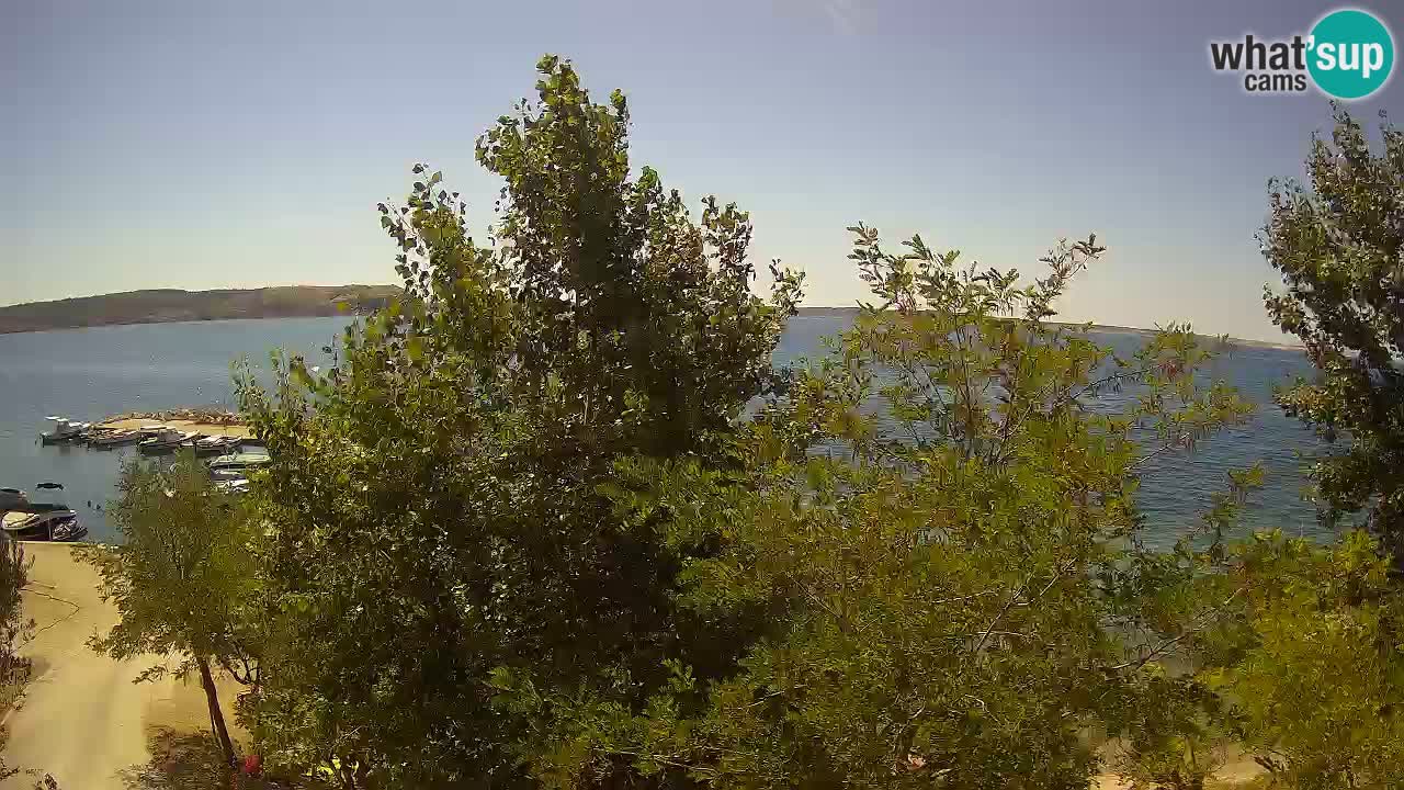 Camping Odmoree web kamera Ražanac – Dalmacija