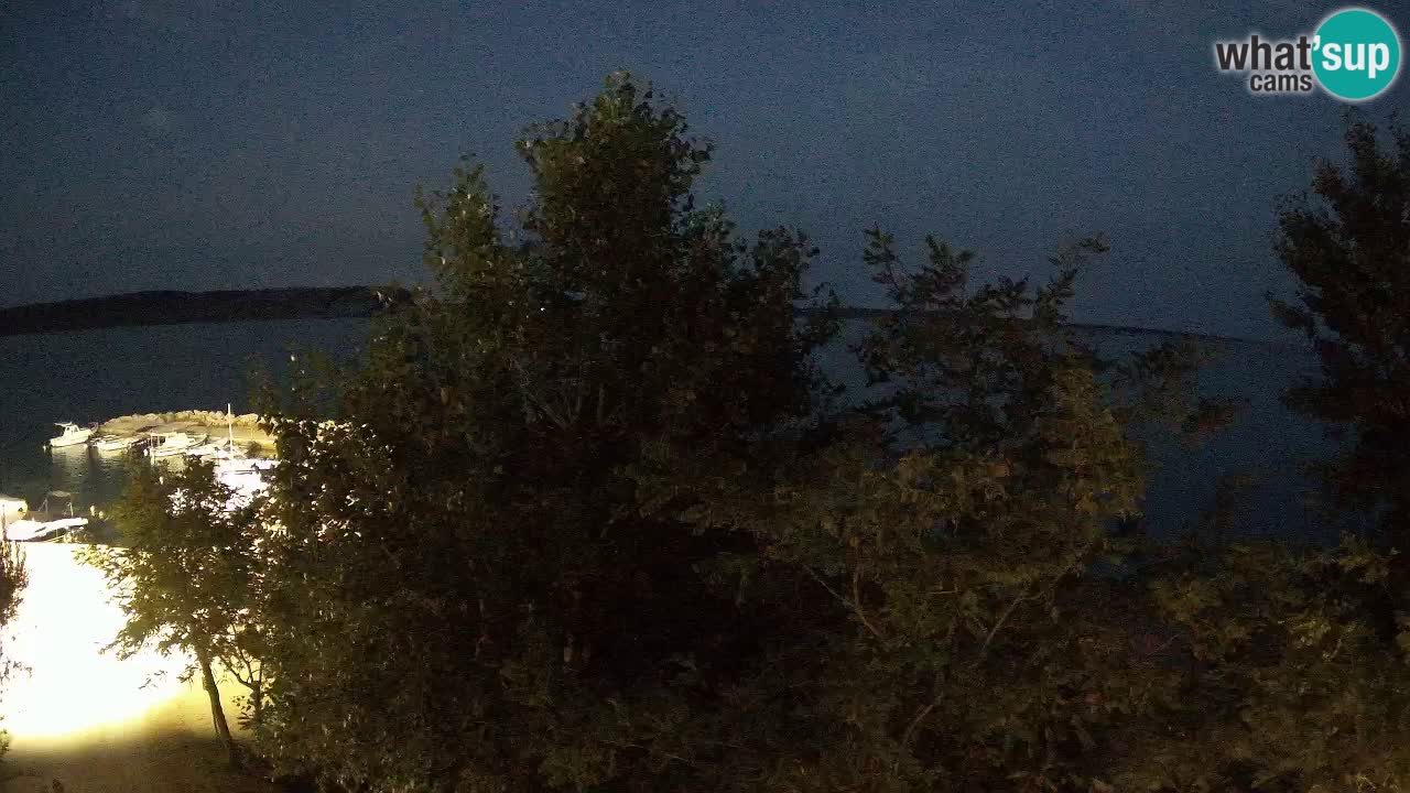 Camping Odmoree live webcam Ražanac – Dalmatien