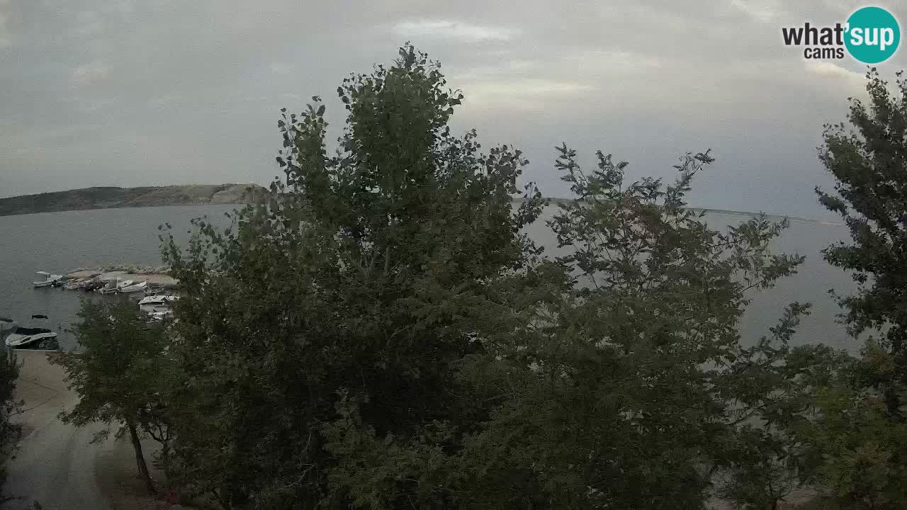 Camping Odmoree live webcam Ražanac – Dalmatien