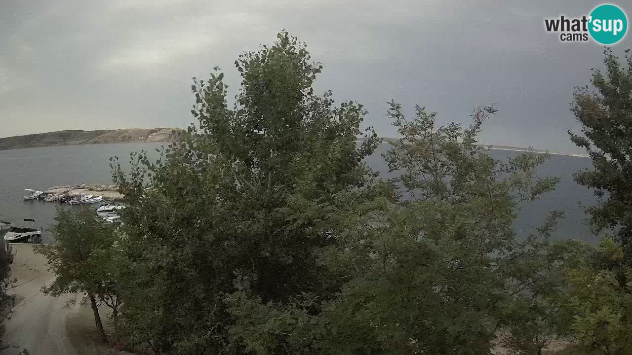 Camping Odmoree camera en vivo Ražanac – Dalmacia