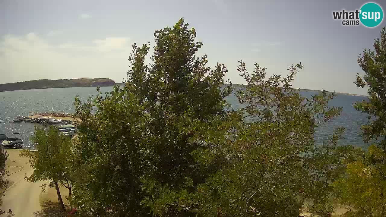 Camping Odmoree live cam Ražanac – Dalmatie