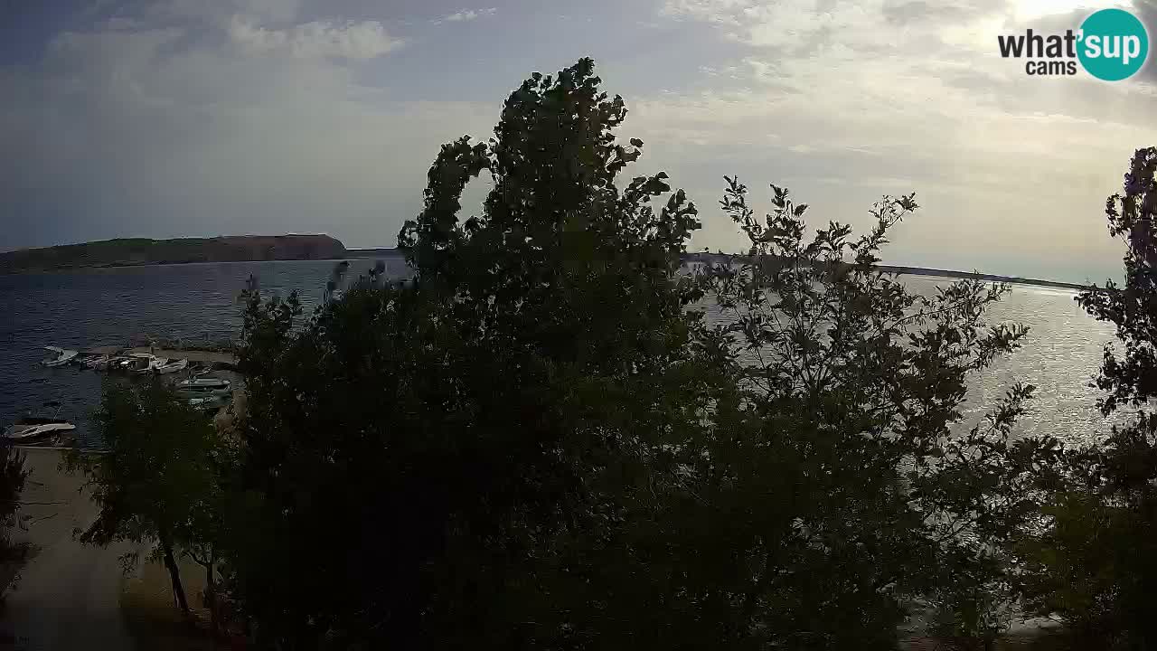 Camping Odmoree live cam Ražanac – Dalmatie