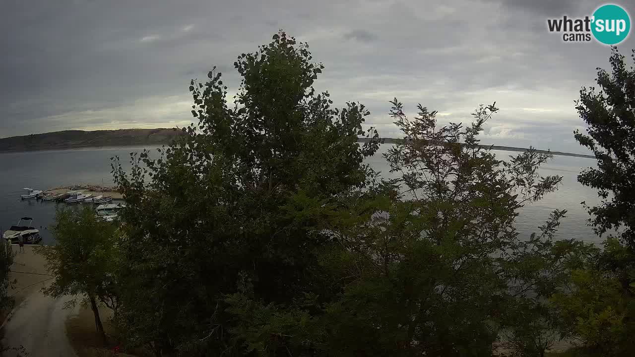 Camping Odmoree live cam Ražanac – Dalmatie