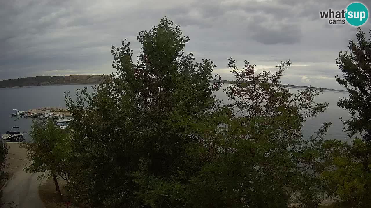 Camping Odmoree live cam Ražanac – Dalmatie
