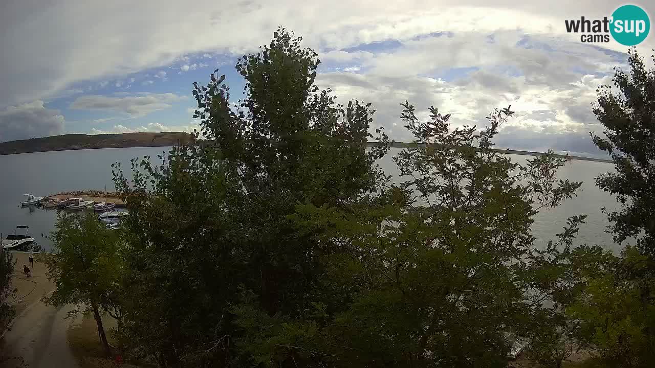 Camping Odmoree webcam Ražanac – Dalmatia