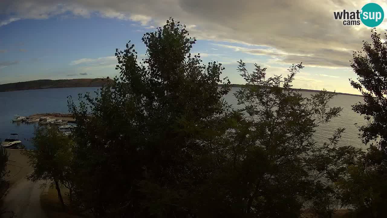 Camping Odmoree live cam Ražanac – Dalmatie