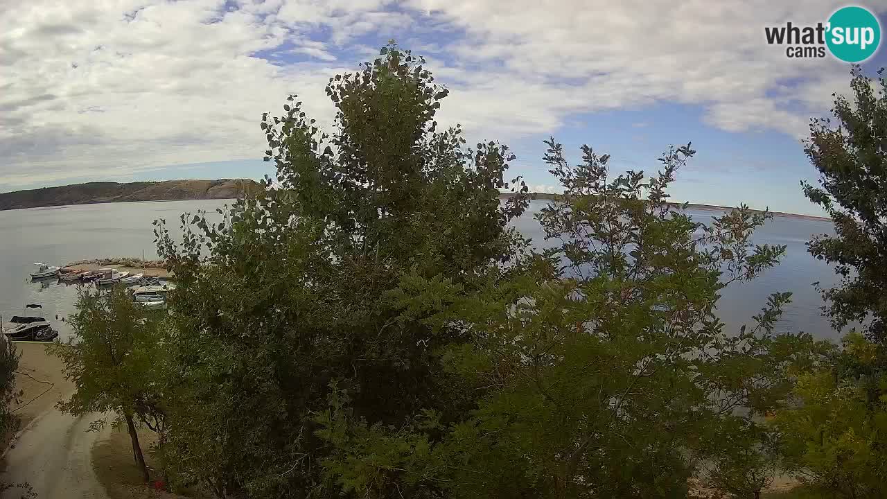 Camping Odmoree live webcam Ražanac – Dalmatien