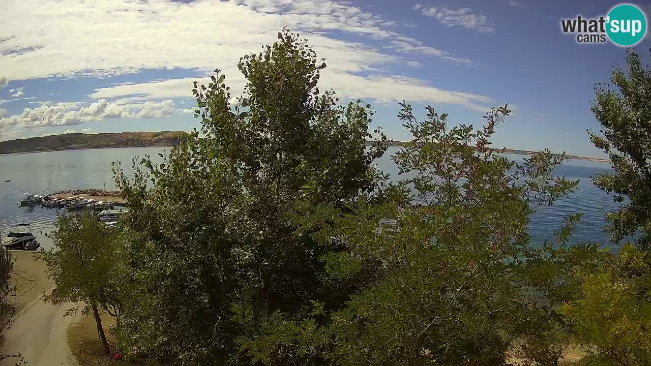 Camping Odmoree web kamera Ražanac – Dalmacija