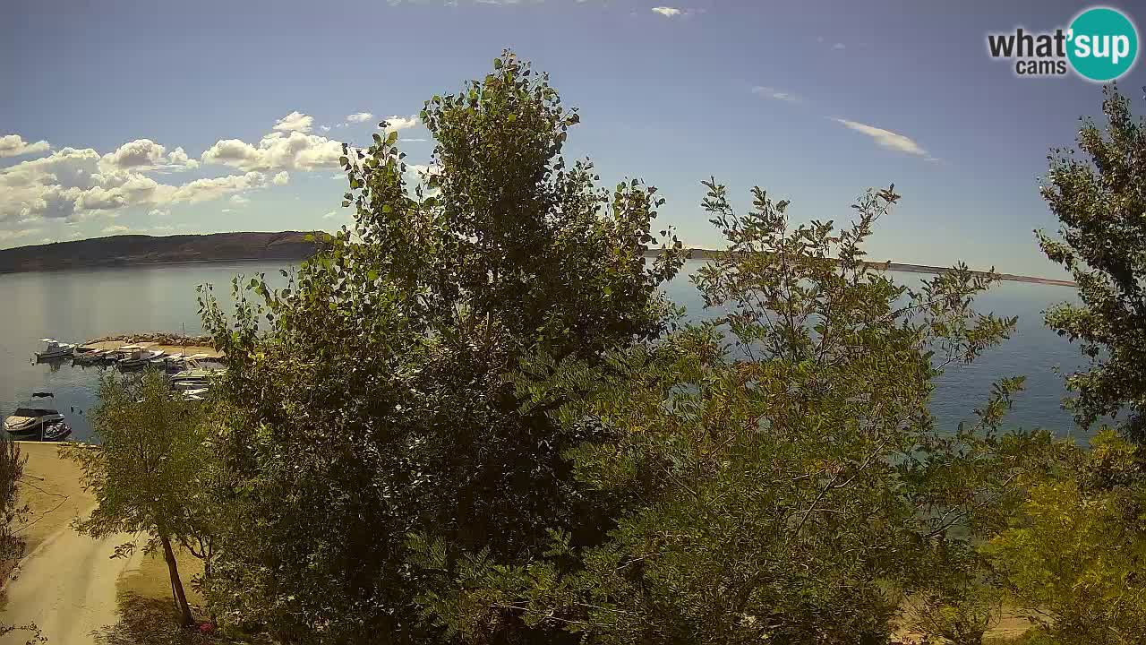 Camping Odmoree webcam Ražanac – Dalmatia