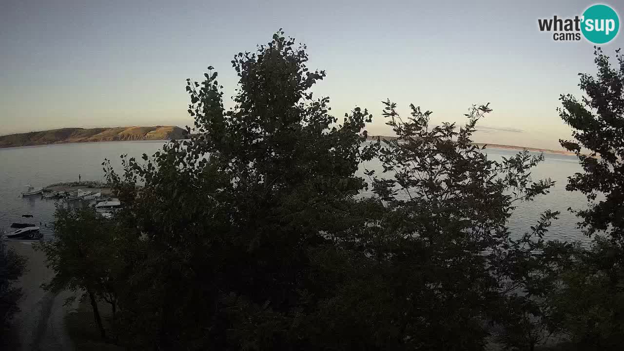 Camping Odmoree webcam Ražanac – Dalmazia