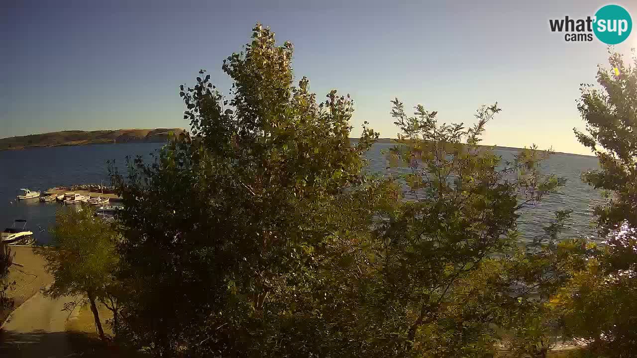 Camping Odmoree webcam Ražanac – Dalmatia