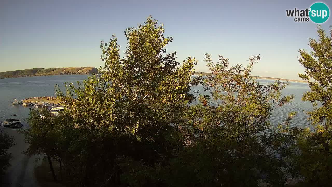 Camping Odmoree webcam Ražanac – Dalmatia