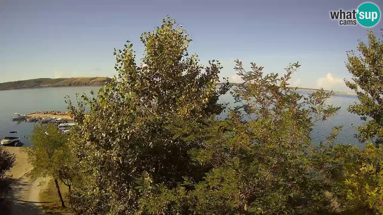 Camping Odmoree live webcam Ražanac – Dalmatien