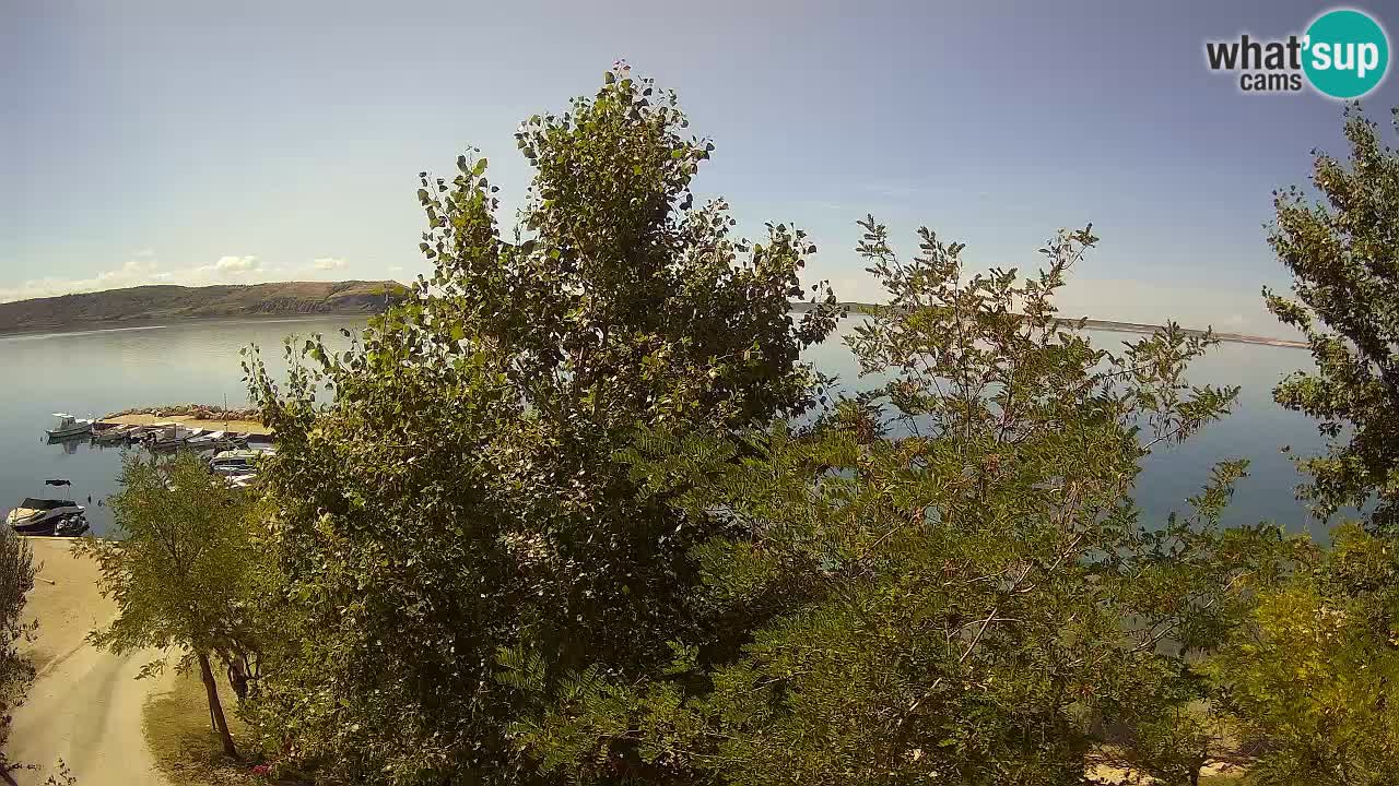 Camping Odmoree live webcam Ražanac – Dalmatien