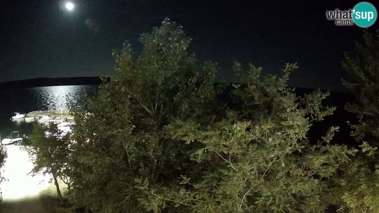 Camping Odmoree live webcam Ražanac – Dalmatien