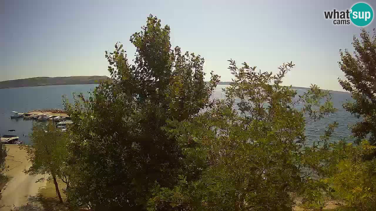 Camping Odmoree webcam Ražanac – Dalmatia
