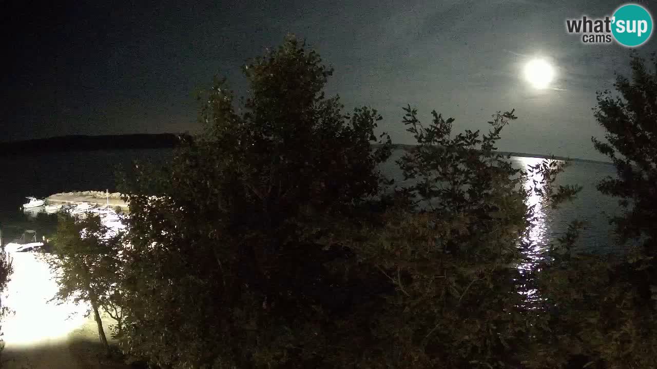 Camping Odmoree live cam Ražanac – Dalmatie