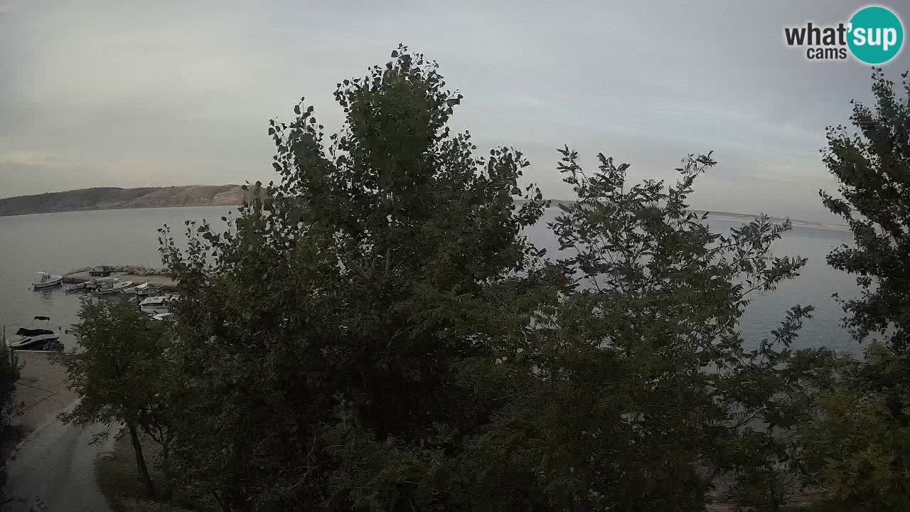 Camping Odmoree live webcam Ražanac – Dalmatien