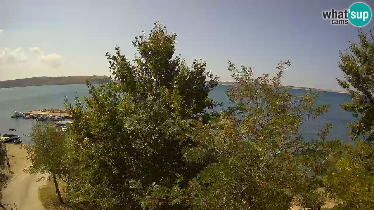 Camping Odmoree webcam Ražanac – Dalmatia