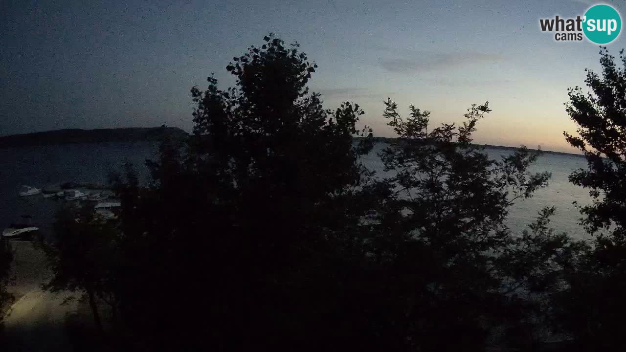 Camping Odmoree webcam Ražanac – Dalmatia
