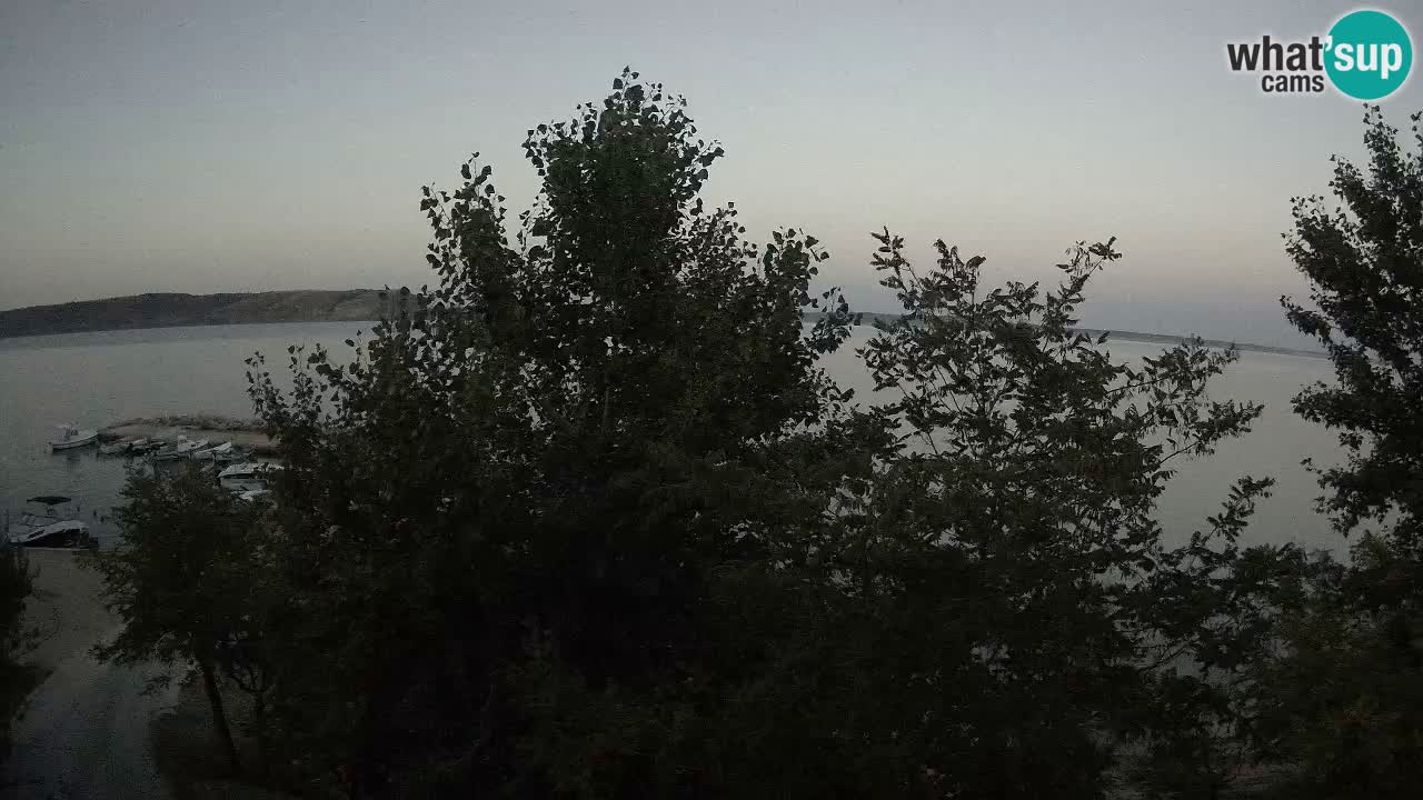 Camping Odmoree webcam Ražanac – Dalmatia