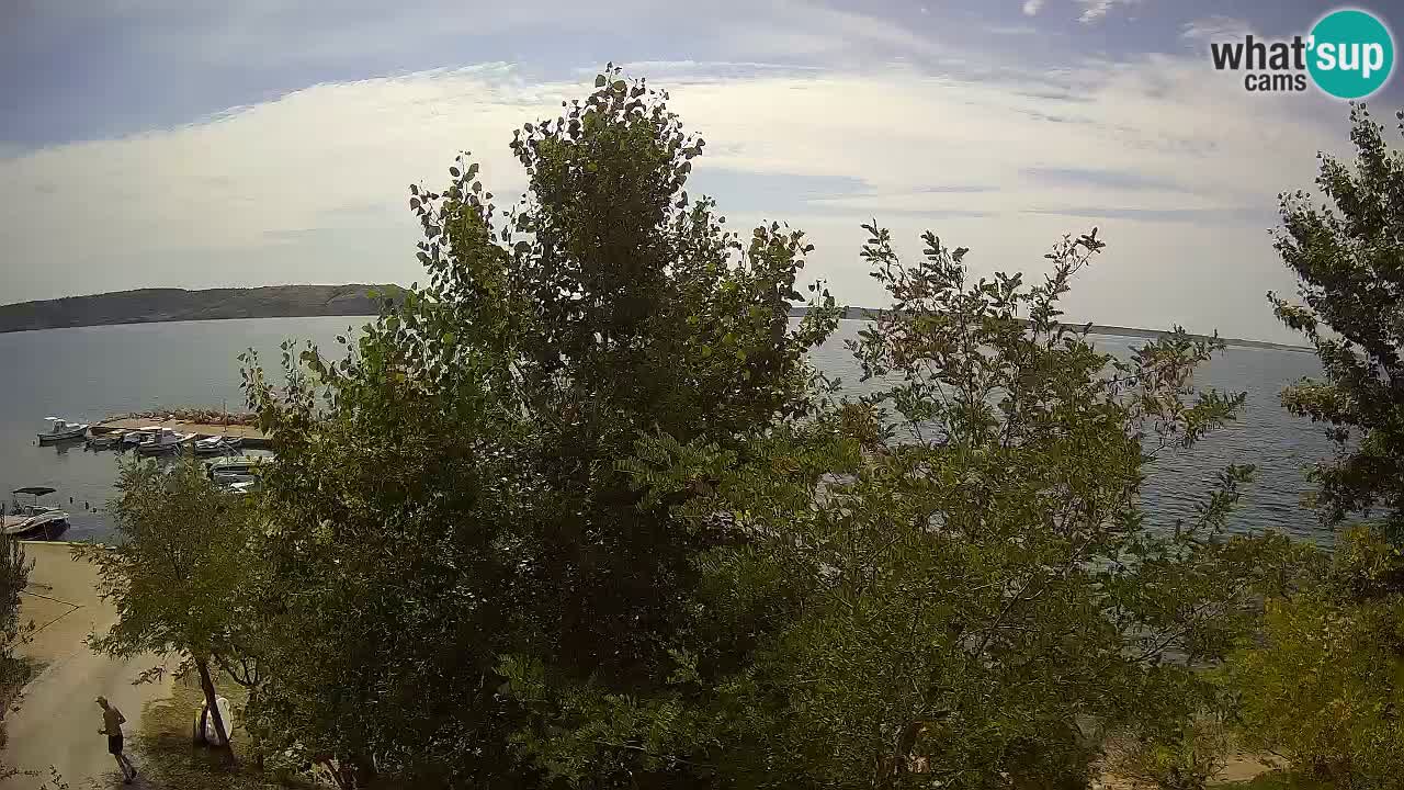 Camping Odmoree webcam Ražanac – Dalmatia