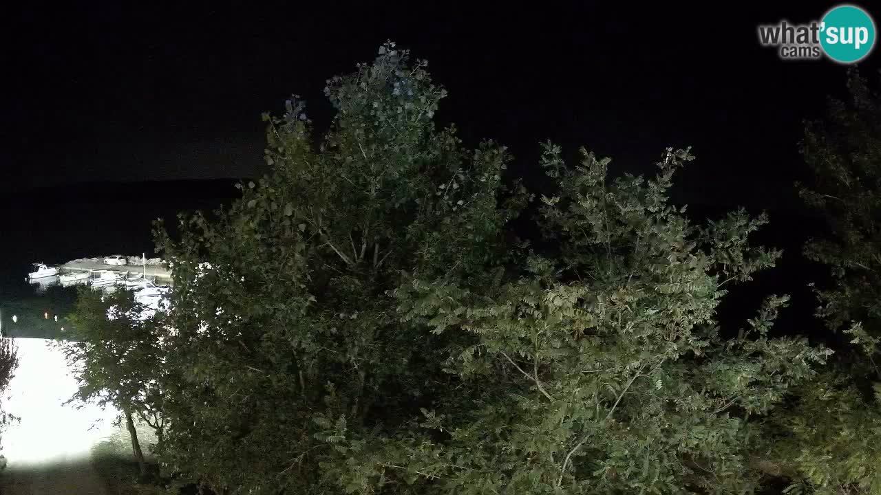 Camping Odmoree live webcam Ražanac – Dalmatien
