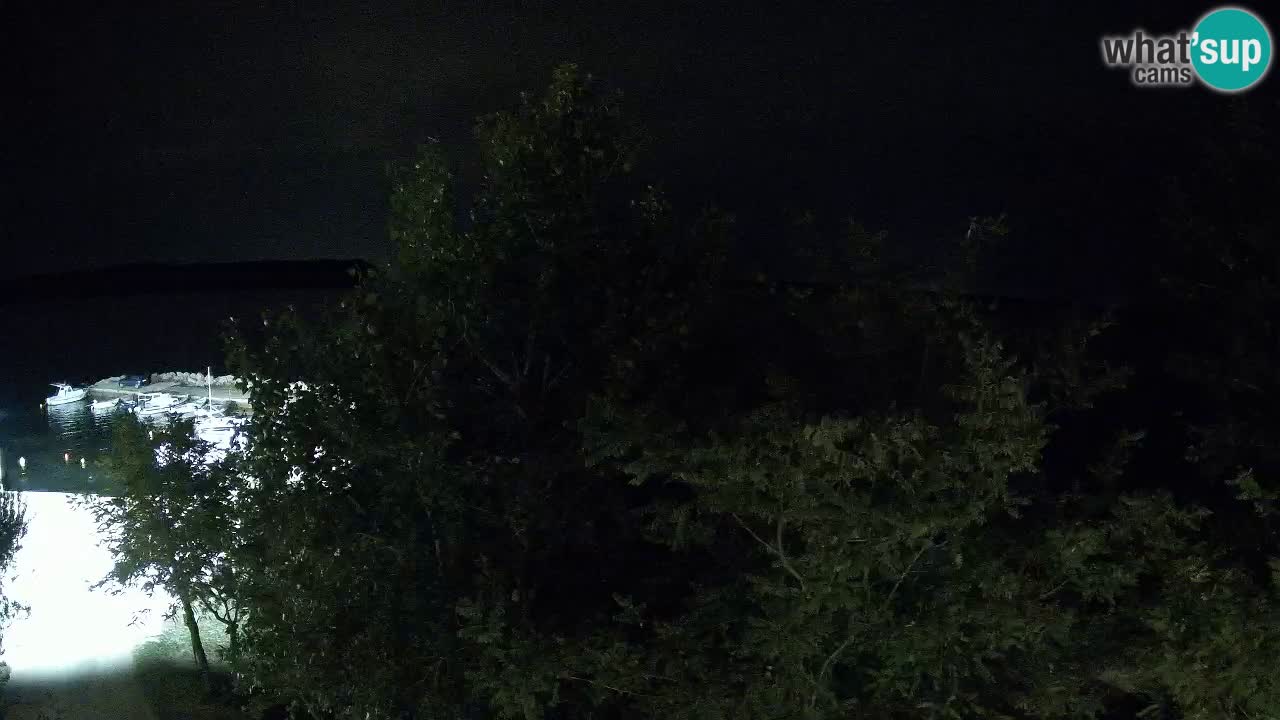 Camping Odmoree camera en vivo Ražanac – Dalmacia
