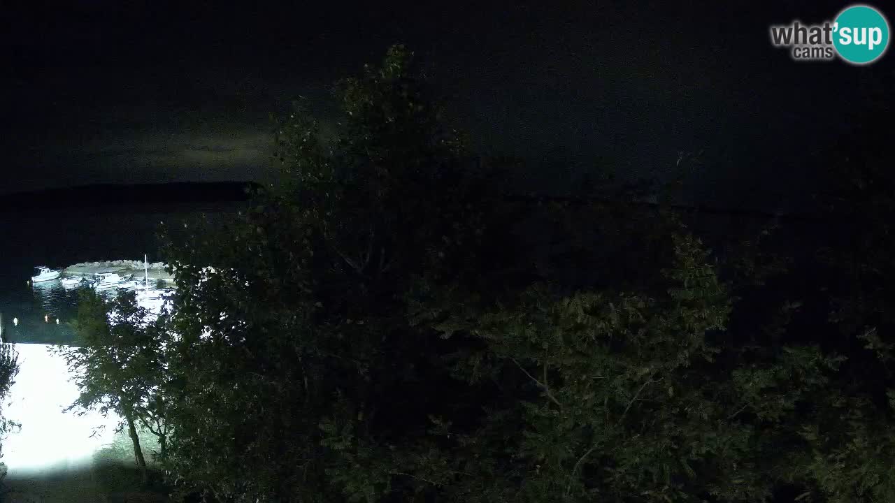 Camping Odmoree camera en vivo Ražanac – Dalmacia